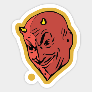 Devil Mask Sticker